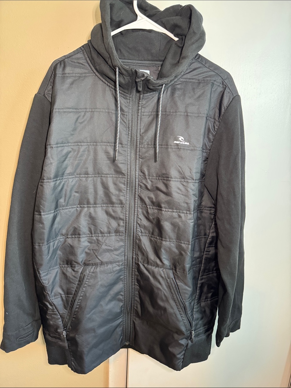 Men’s Rip Curl Mick Fanning Collection Jacket – XL – Black Outerwear